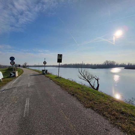 Alloggio Indipendente Cesulin Villa Porto Viro Bagian luar foto