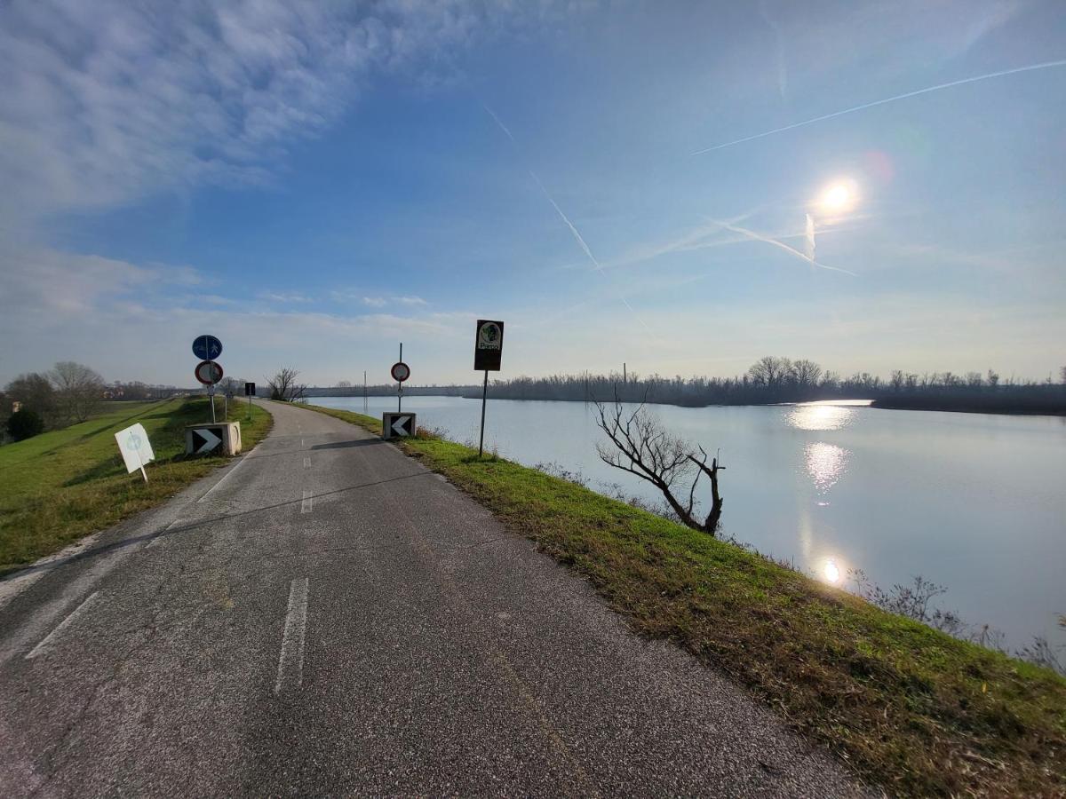 Alloggio Indipendente Cesulin Villa Porto Viro Bagian luar foto